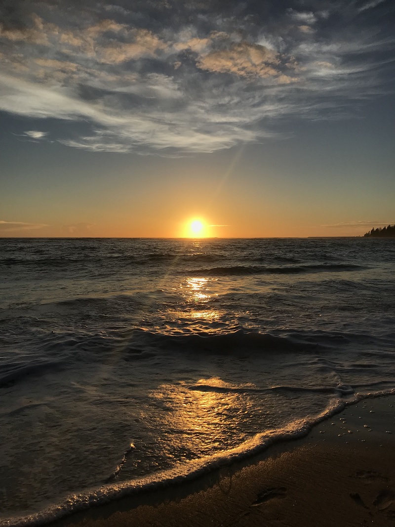 sunset di Pantai Nglambor