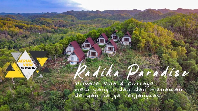 Radika Paradise Villa & Cottage, Desain Bangunan Unik dan Cantik
